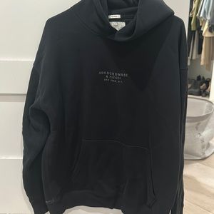 Abercrombie Men’s Black hoodie